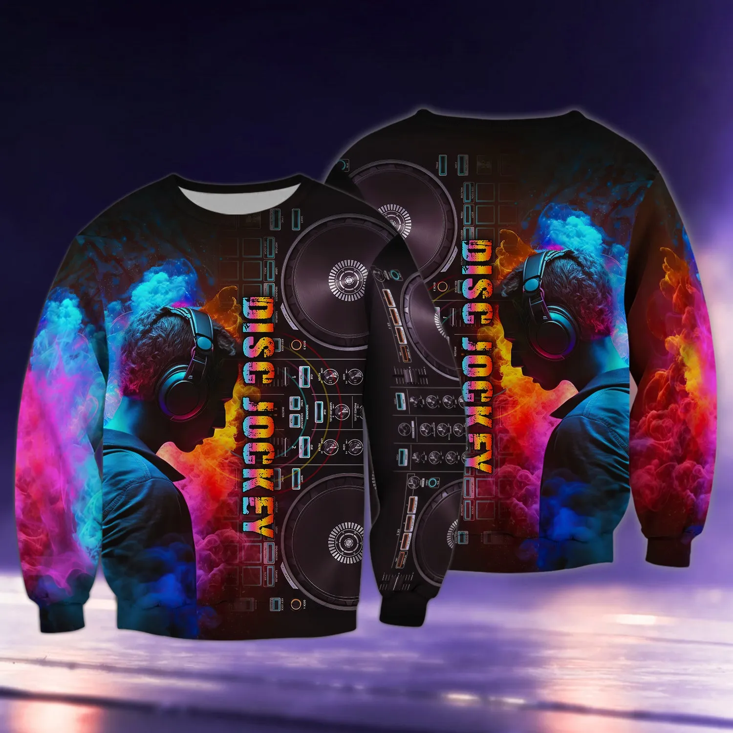 Disc Jockey Music 3d Full Print 1212
