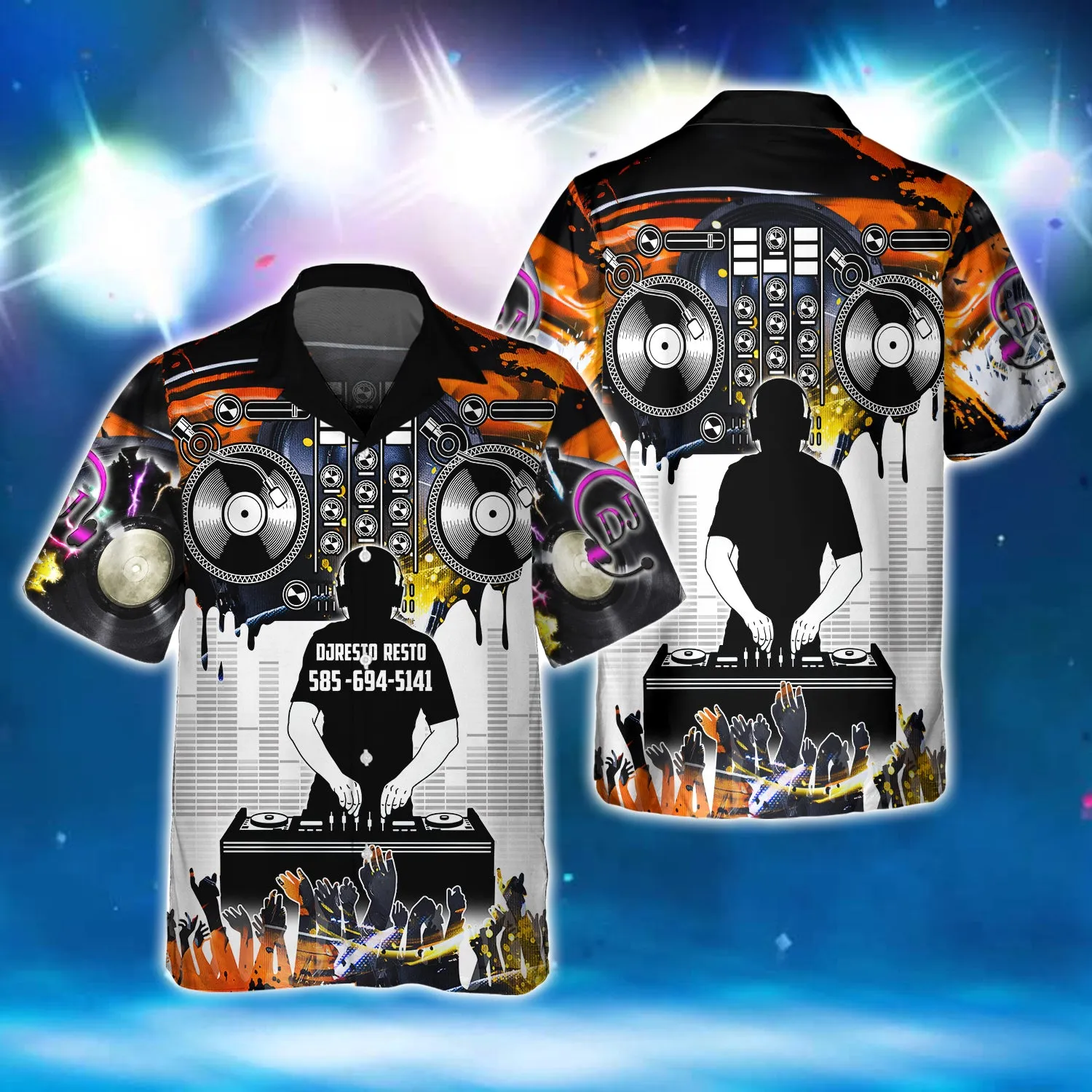 Dj Djresto Resto 3D Full Print Shirts