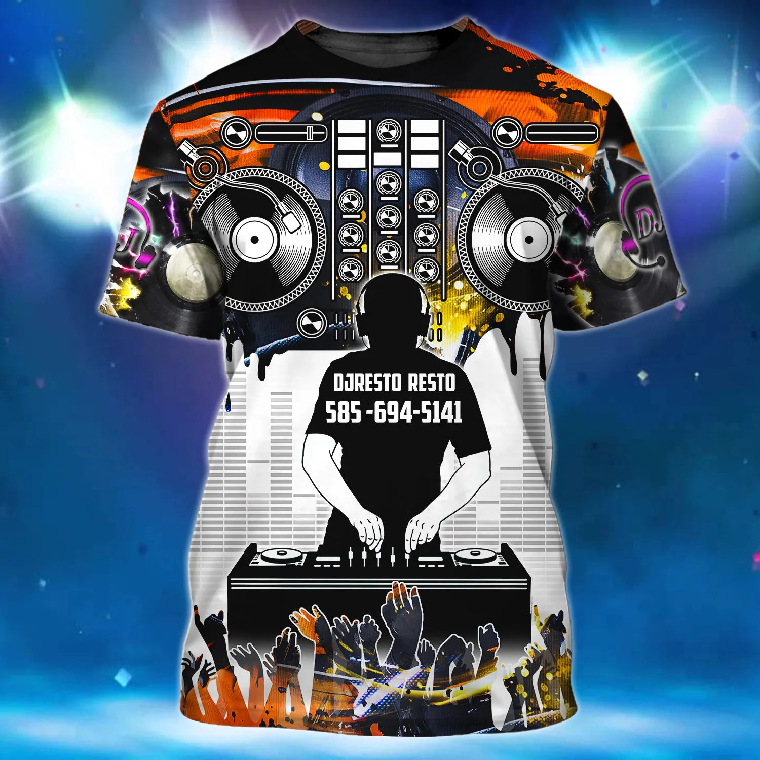 Dj Djresto Resto 3D Full Print Shirts