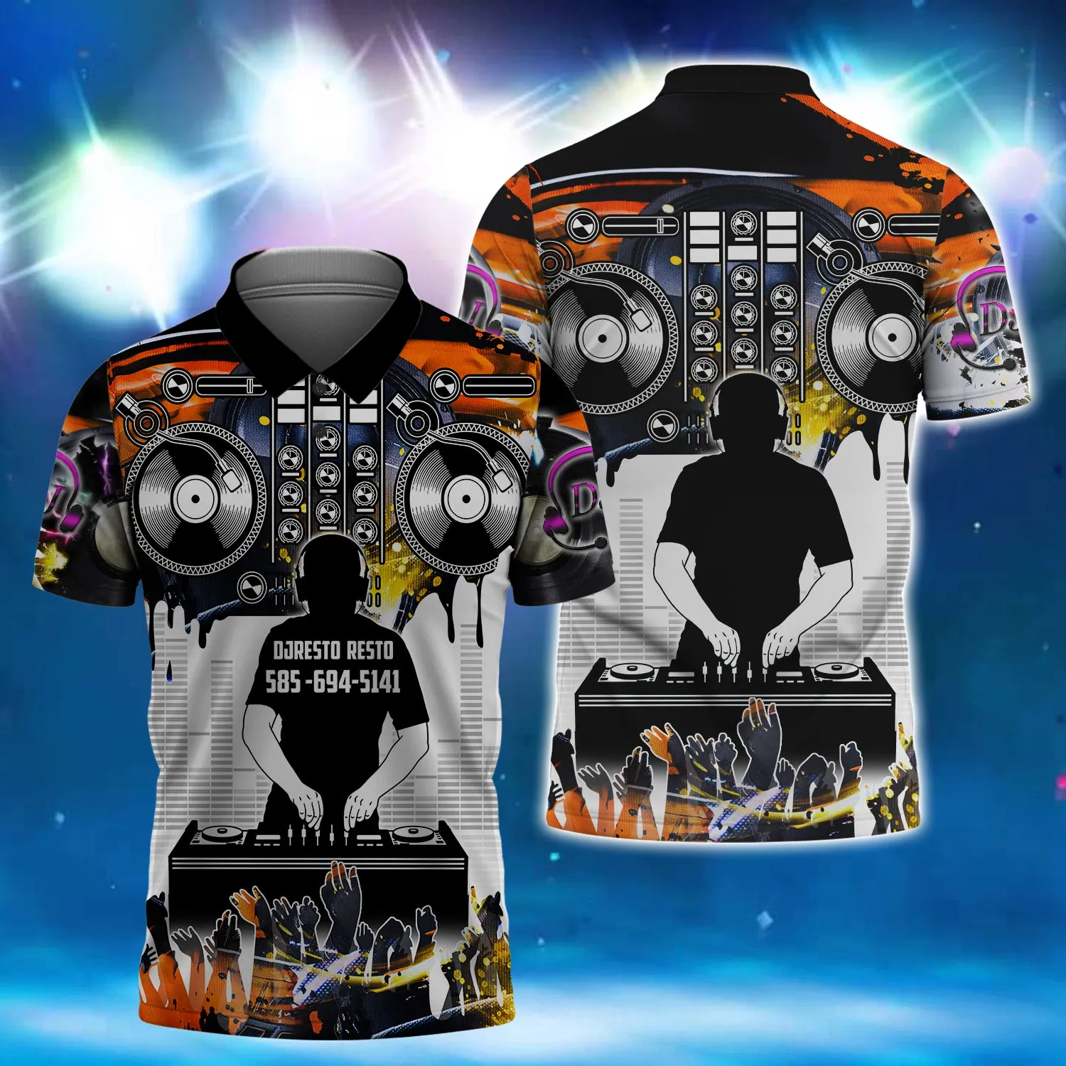 Dj Djresto Resto 3D Full Print Shirts