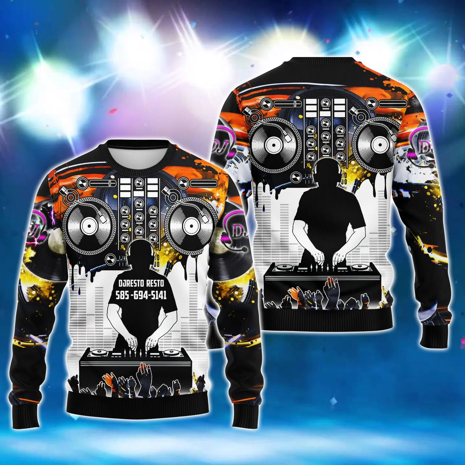 Dj Djresto Resto 3D Full Print Shirts