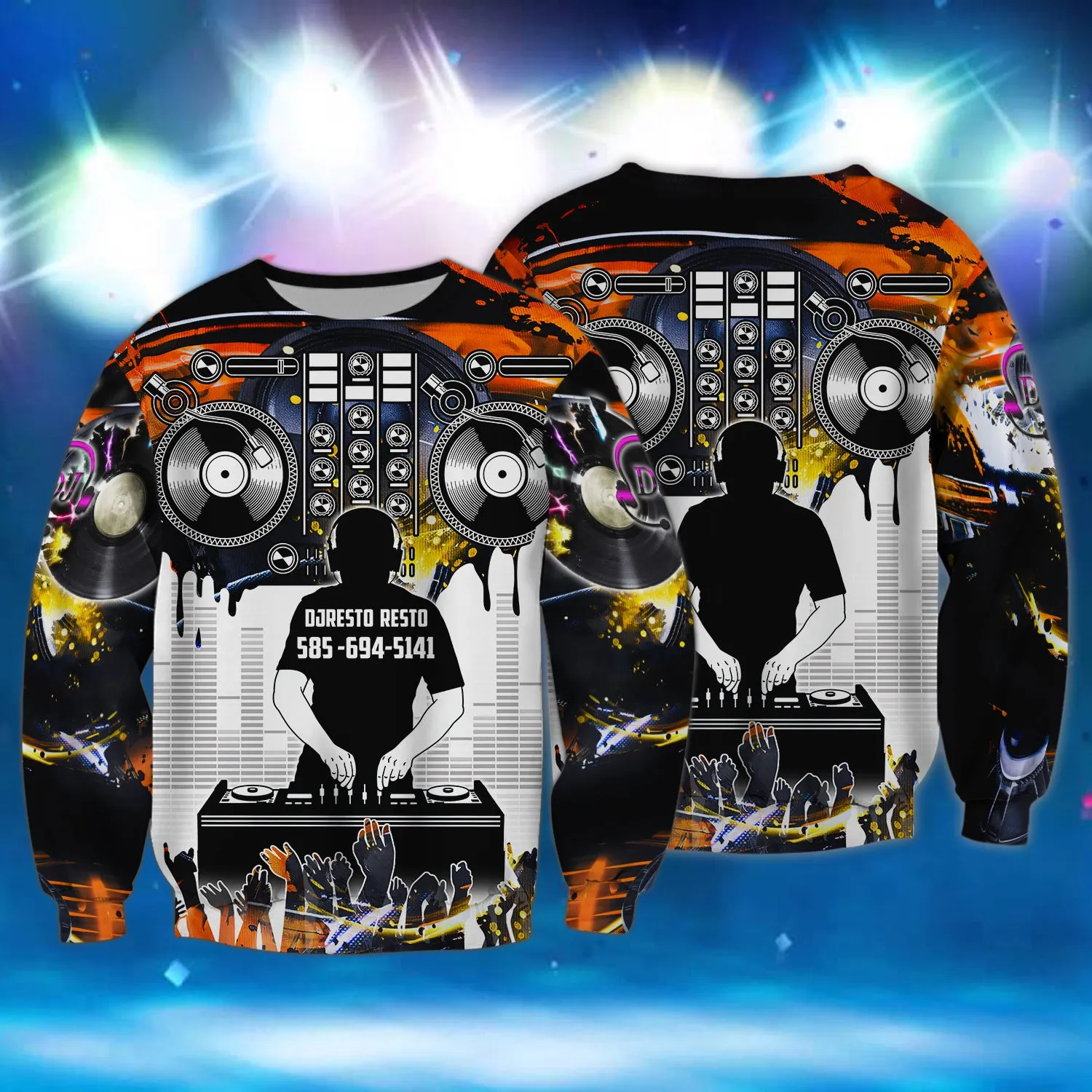 Dj Djresto Resto 3D Full Print Shirts