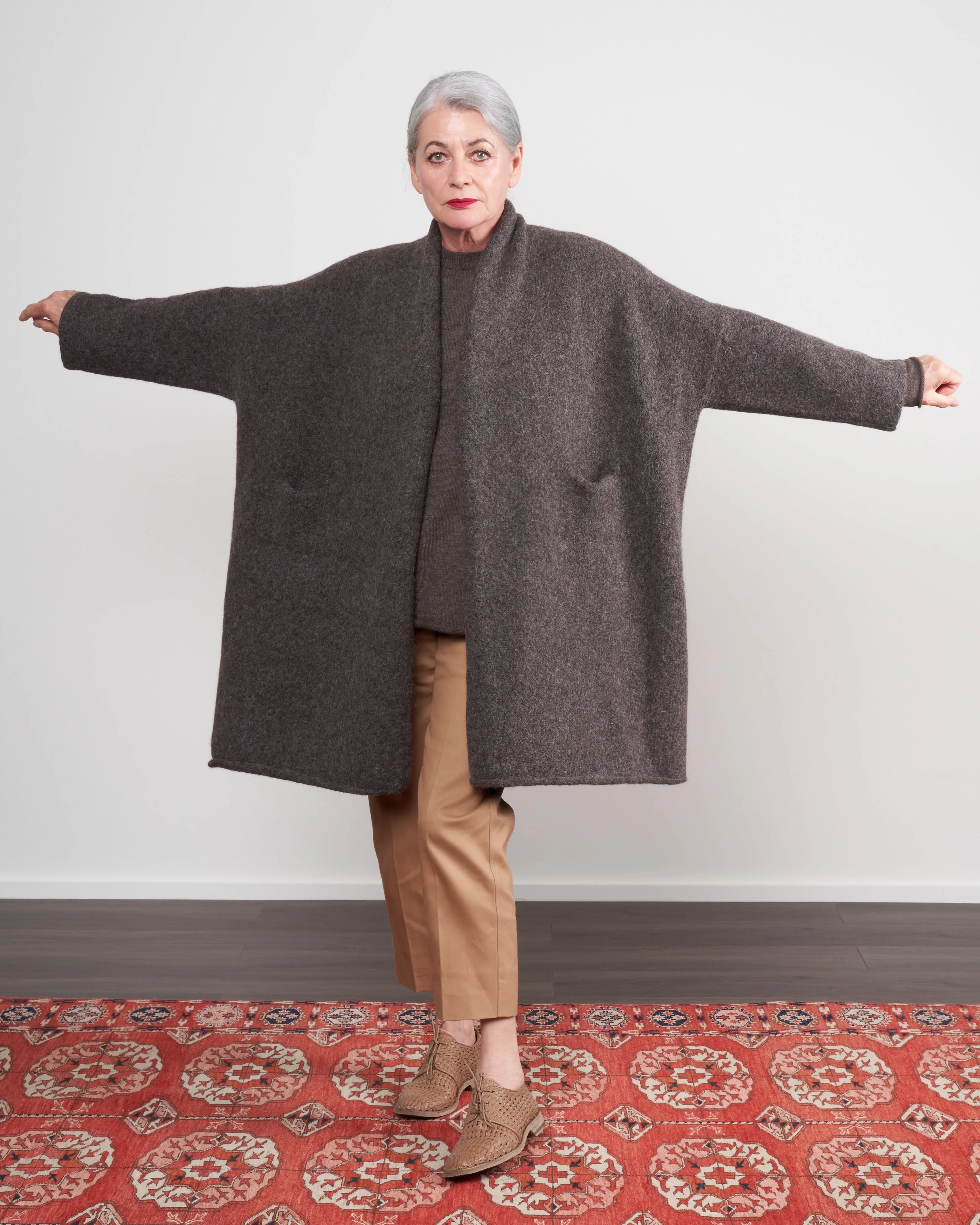 dopo coat - blackened