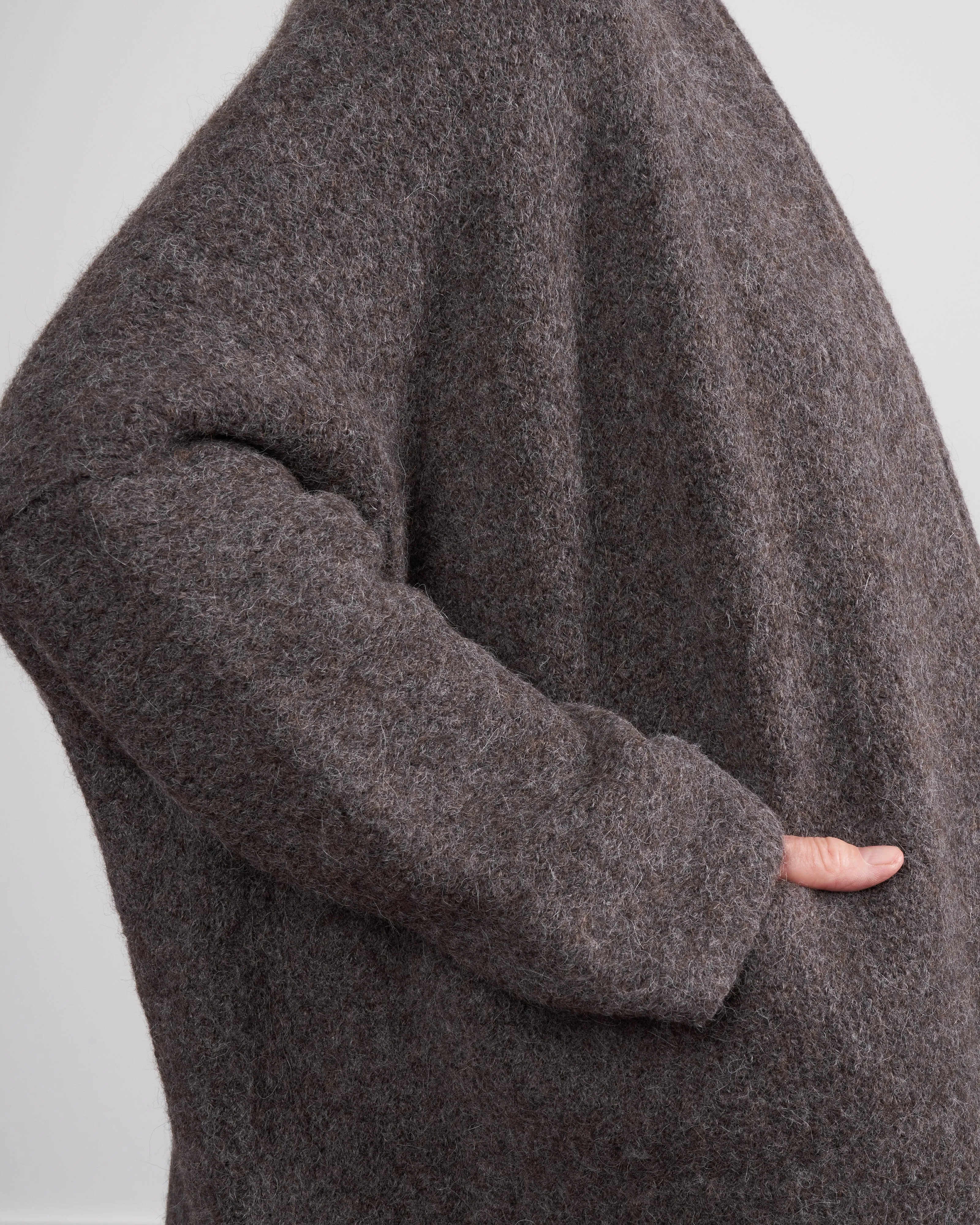 dopo coat - blackened