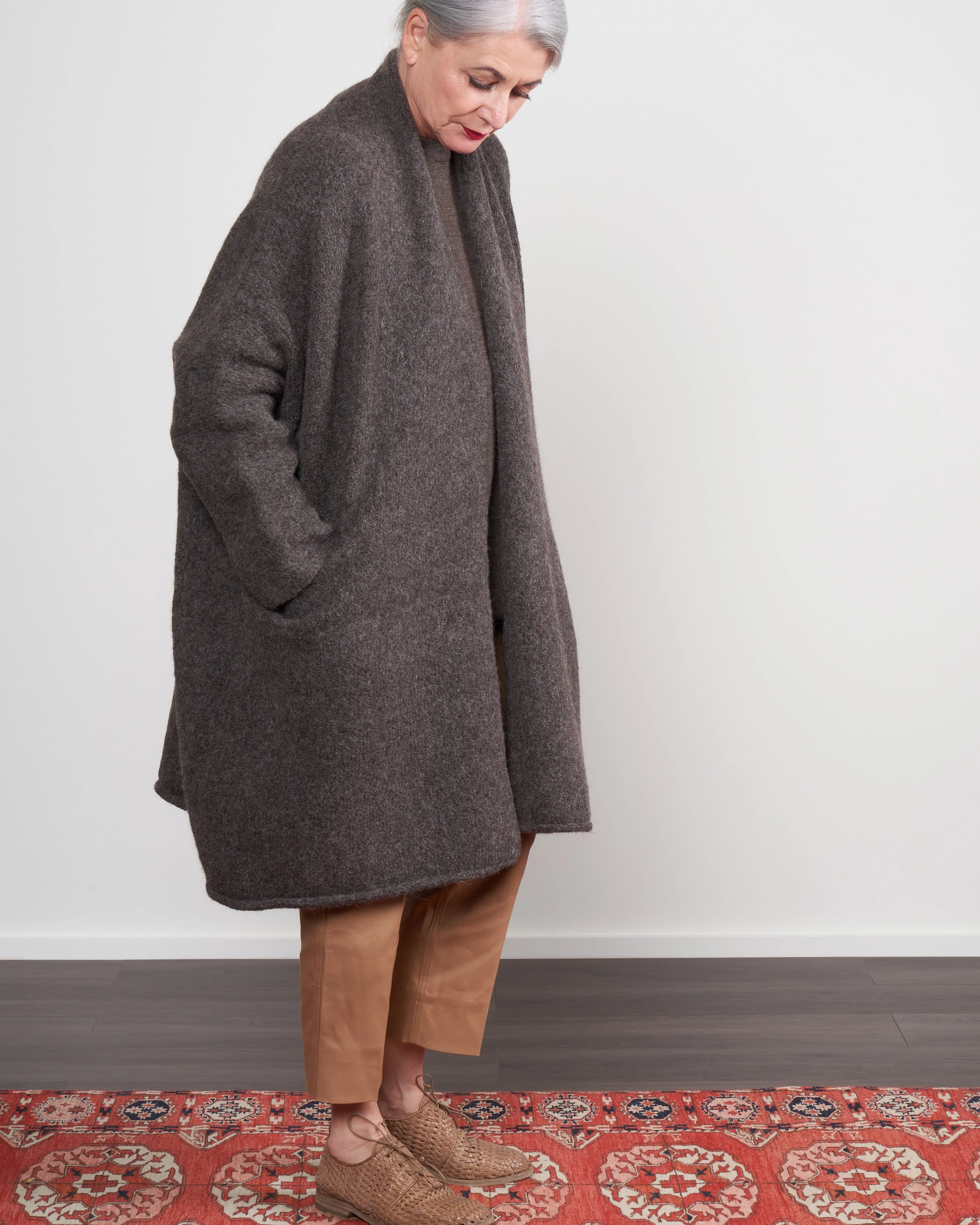 dopo coat - blackened