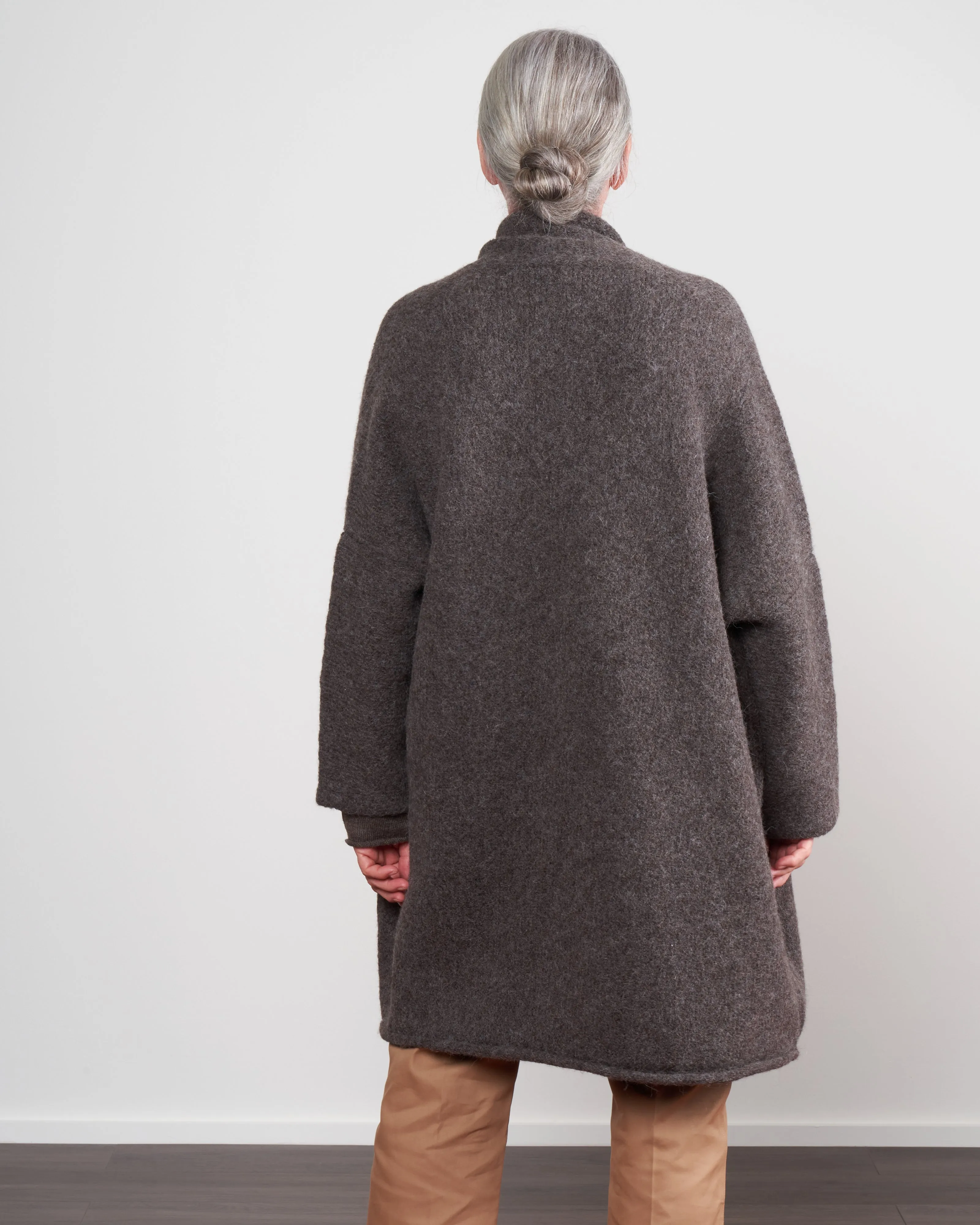 dopo coat - blackened