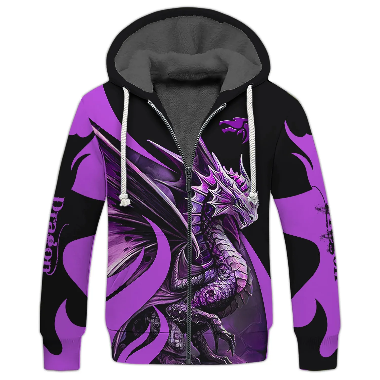 Dragon 3D Hoodie All Over Printed - Dragon Tattoo Jacket 3D print for Woman