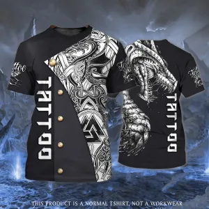 Dragon Tattoo Artist 3D Full Print Shirts (Non Workwear)