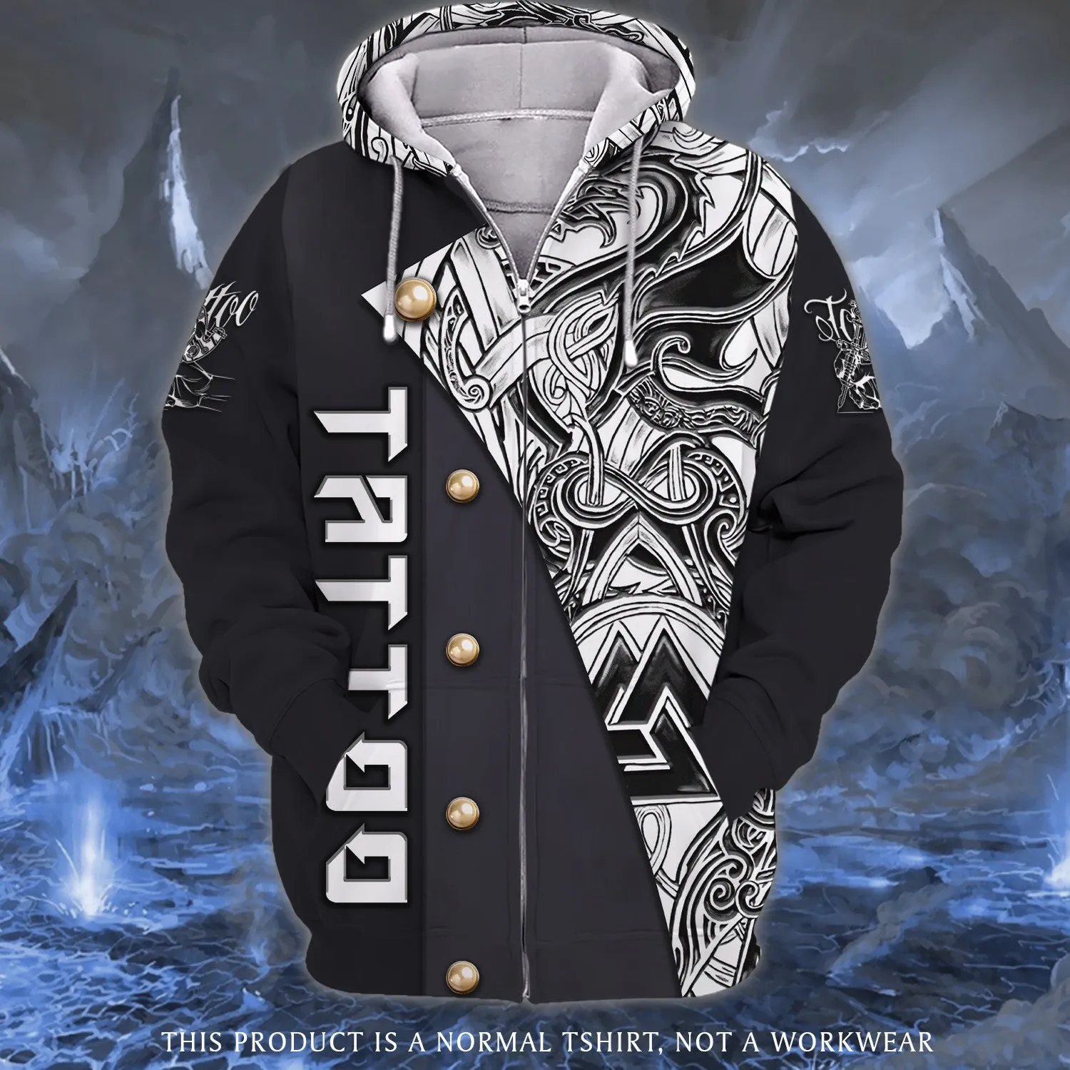 Dragon Tattoo Artist 3D Full Print Shirts (Non Workwear)