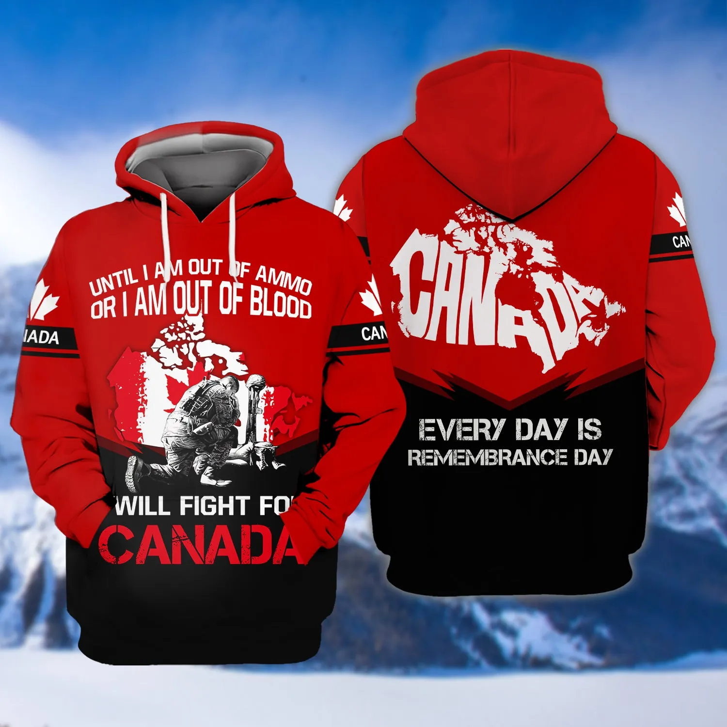 Every Day Is Remembrance Day Design 3D Printed Shirts