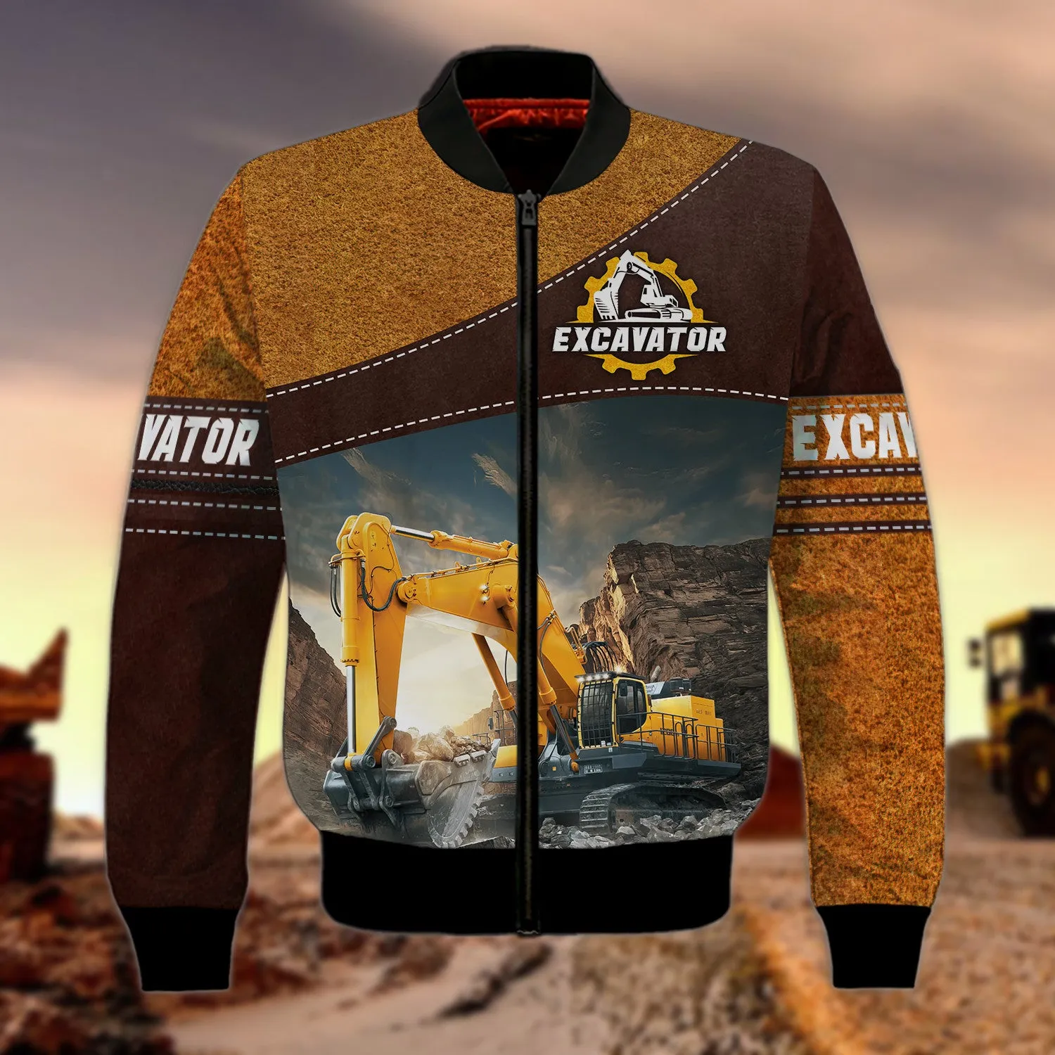 Excavator Hoodie Tshirt Sweatshirt for Men & Women