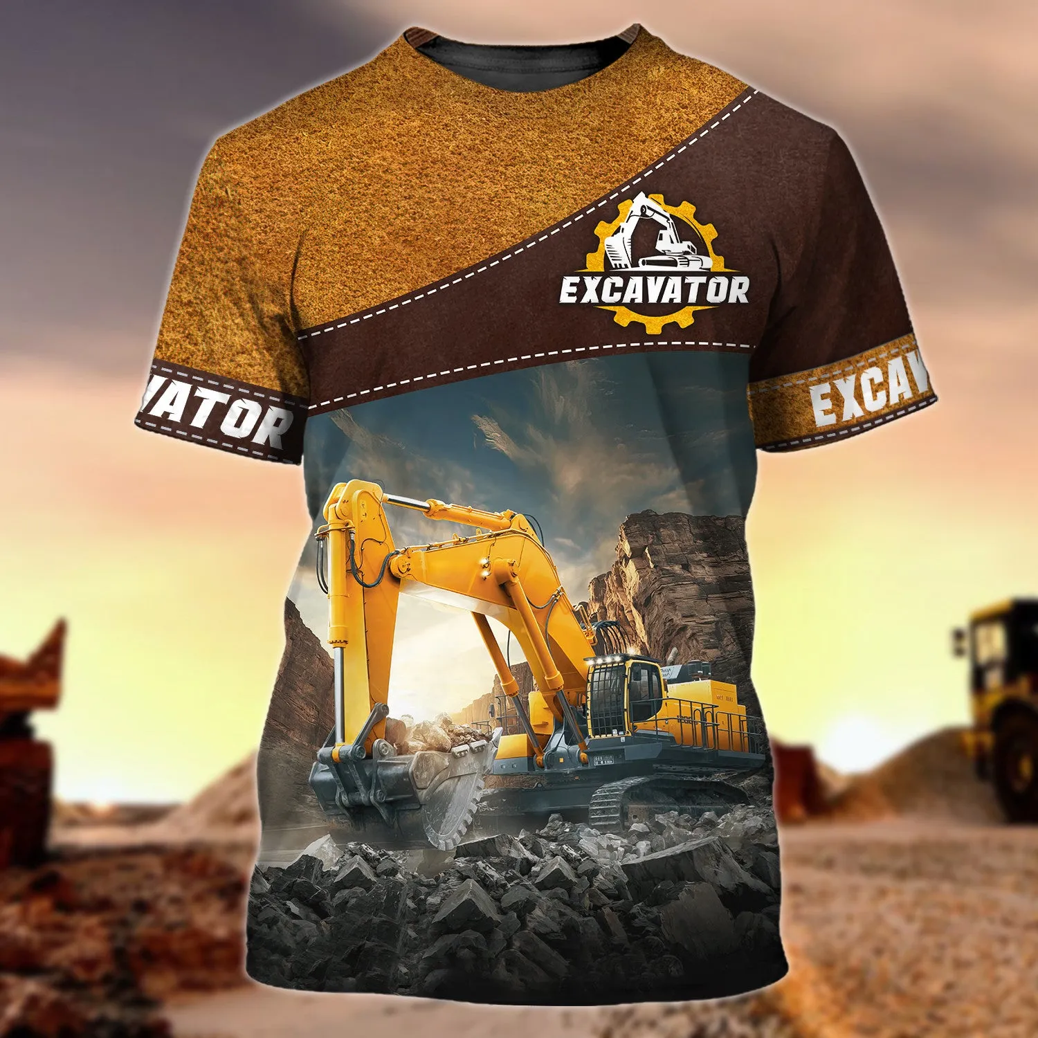 Excavator Hoodie Tshirt Sweatshirt for Men & Women