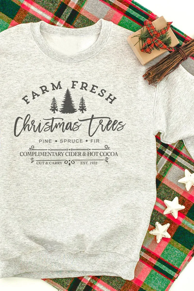 Farm Fresh Christmas Trees Unisex NuBlend Crew Sweatshirt