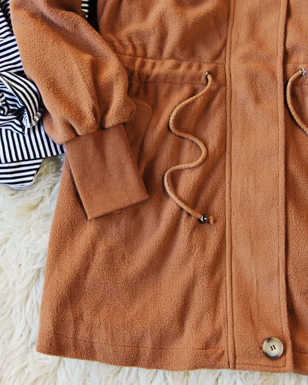 Fawn Cozy Fleece Hoodie