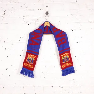 FC Barcelona Football Scarf - Blue - One Size