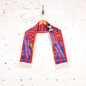 FC Bayern Munich 90s Football Scarf - Red - One Size