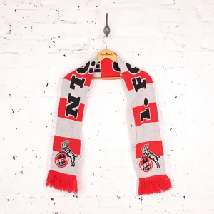 FC Koln Football Scarf - Red - One Size