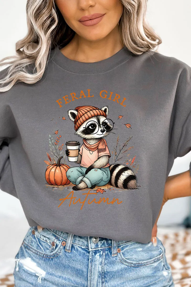 Feral Giral Autumn Unisex NuBlend Crew Sweatshirt