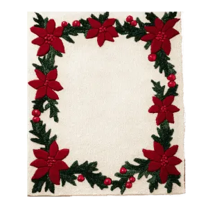 Festive Floral Harmony Hand Tufted Rug