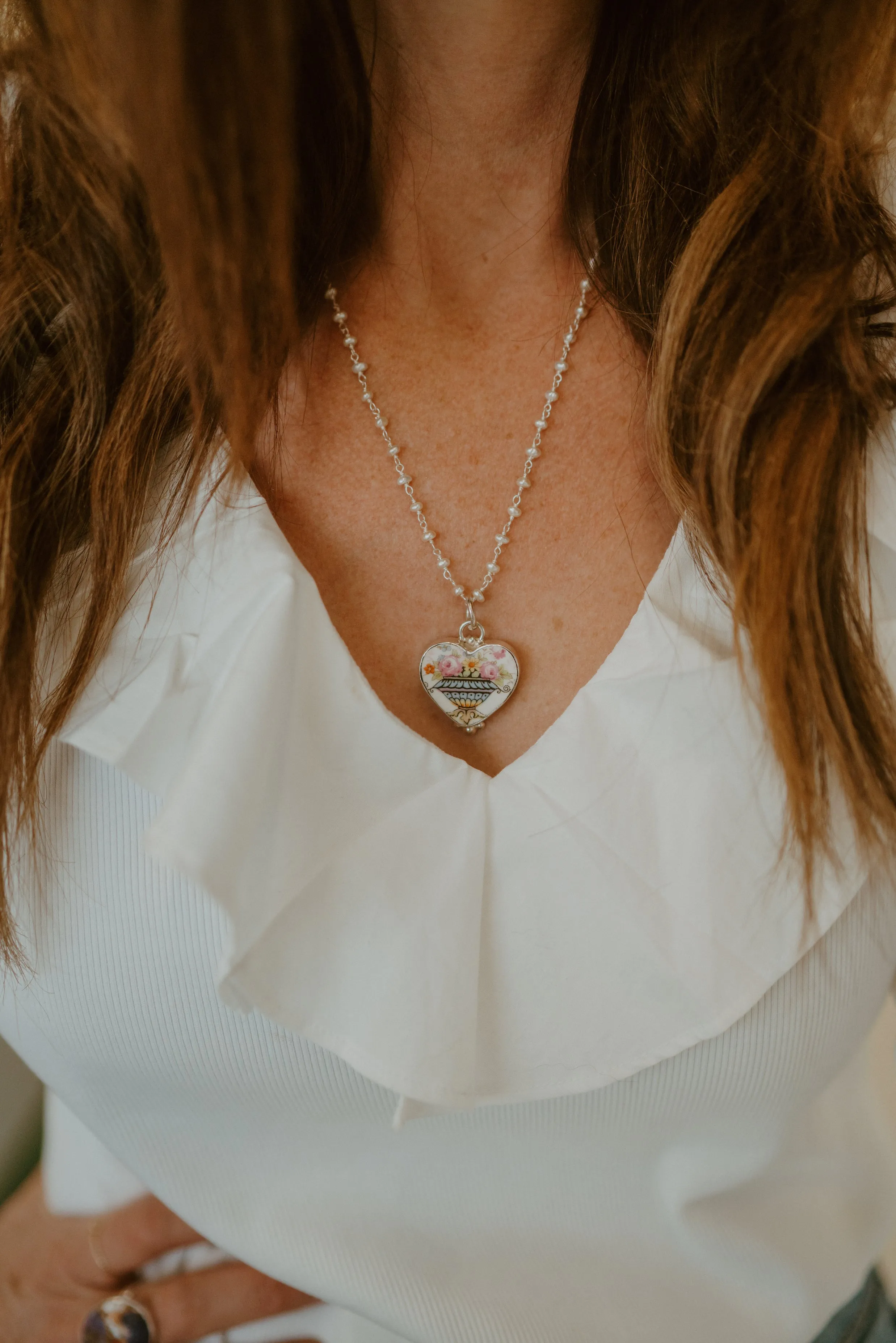 Floral Bouquet Necklace