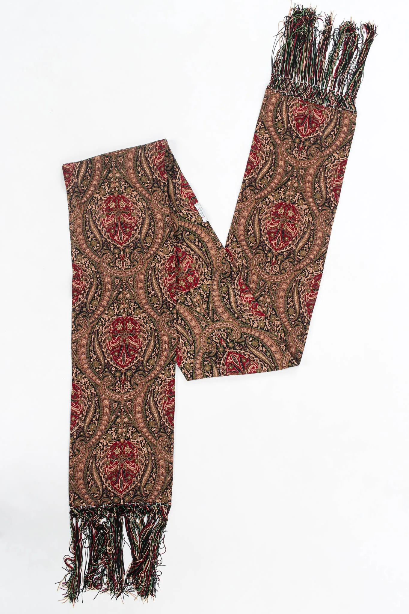 Floral Damask Top, Skirt and Scarf Set