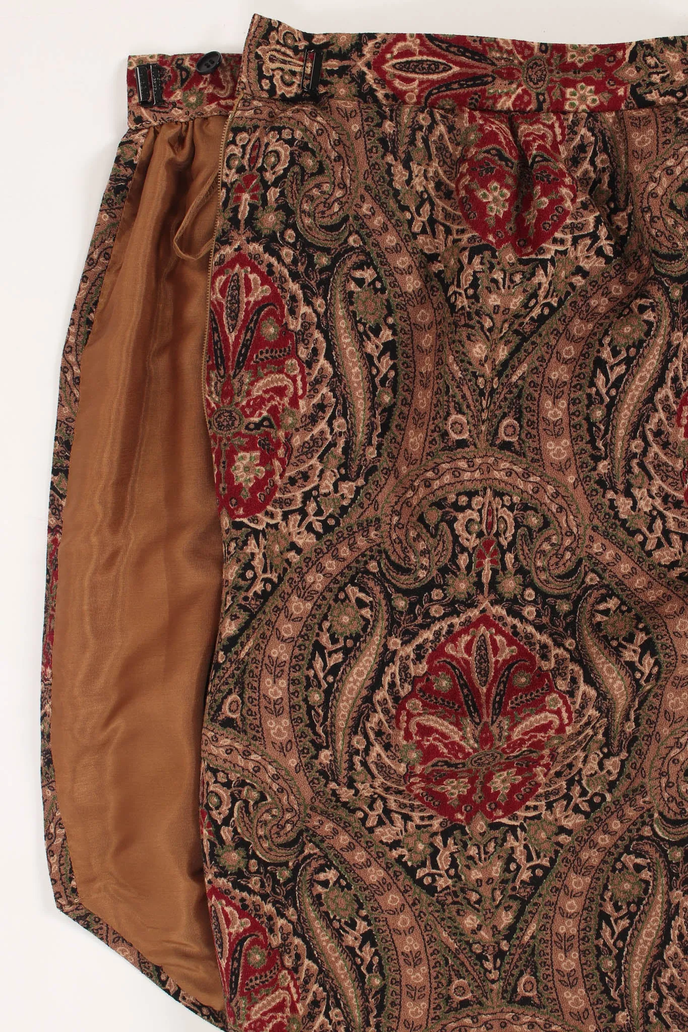 Floral Damask Top, Skirt and Scarf Set
