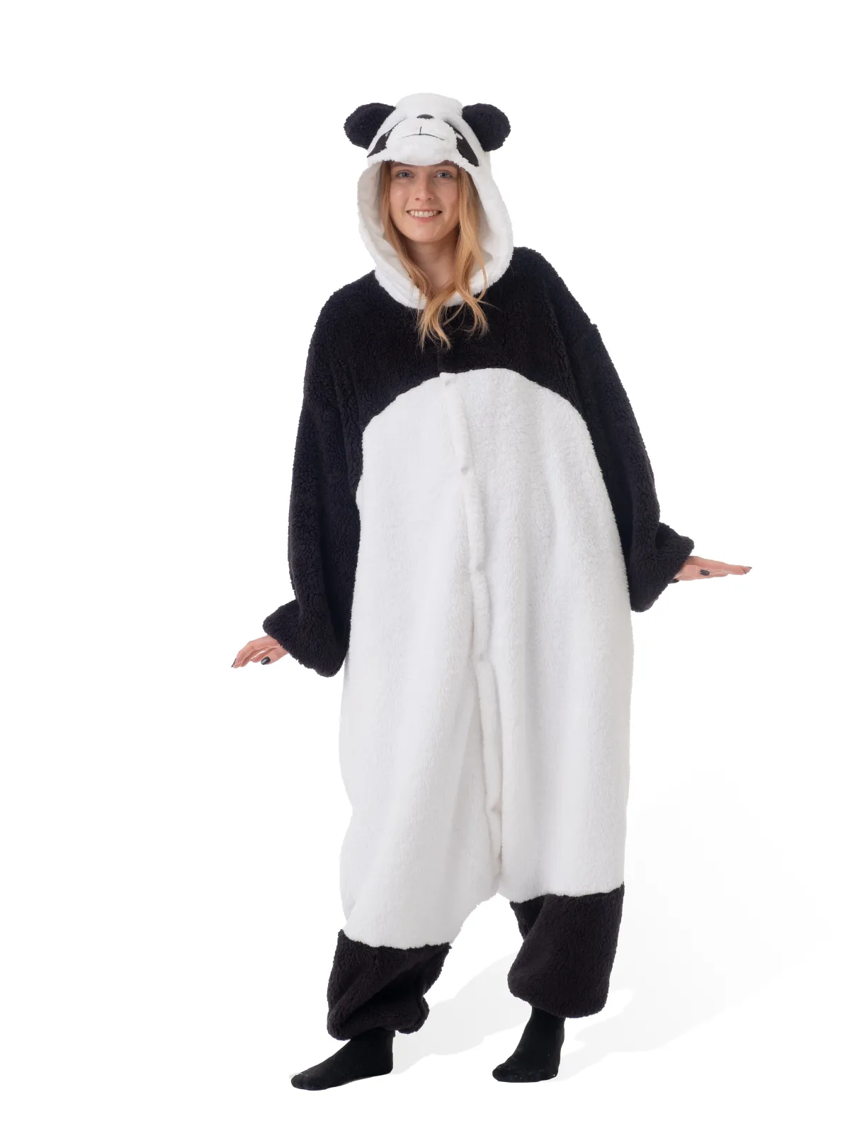 Fluffy Panda Kigurumi