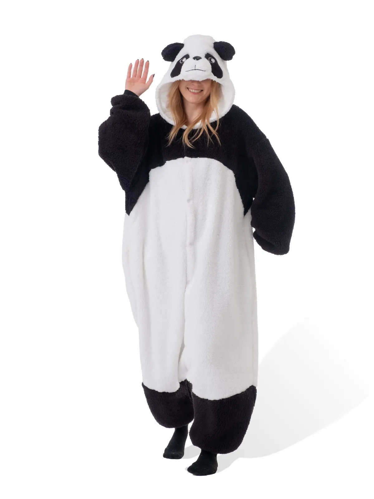 Fluffy Panda Kigurumi