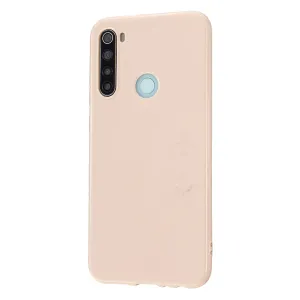 For Redmi Note 8/8 Pro Cellphone Cover Reinforced Soft TPU Phone Case Anti-scratch Full Body Protection Sakura pink