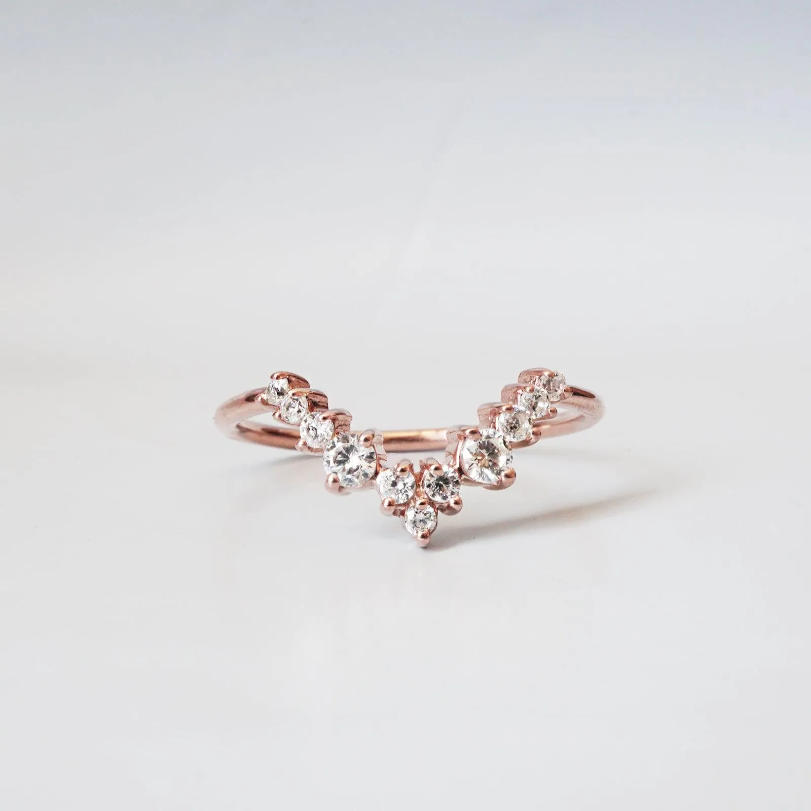 Goddess Ring Band in 18K