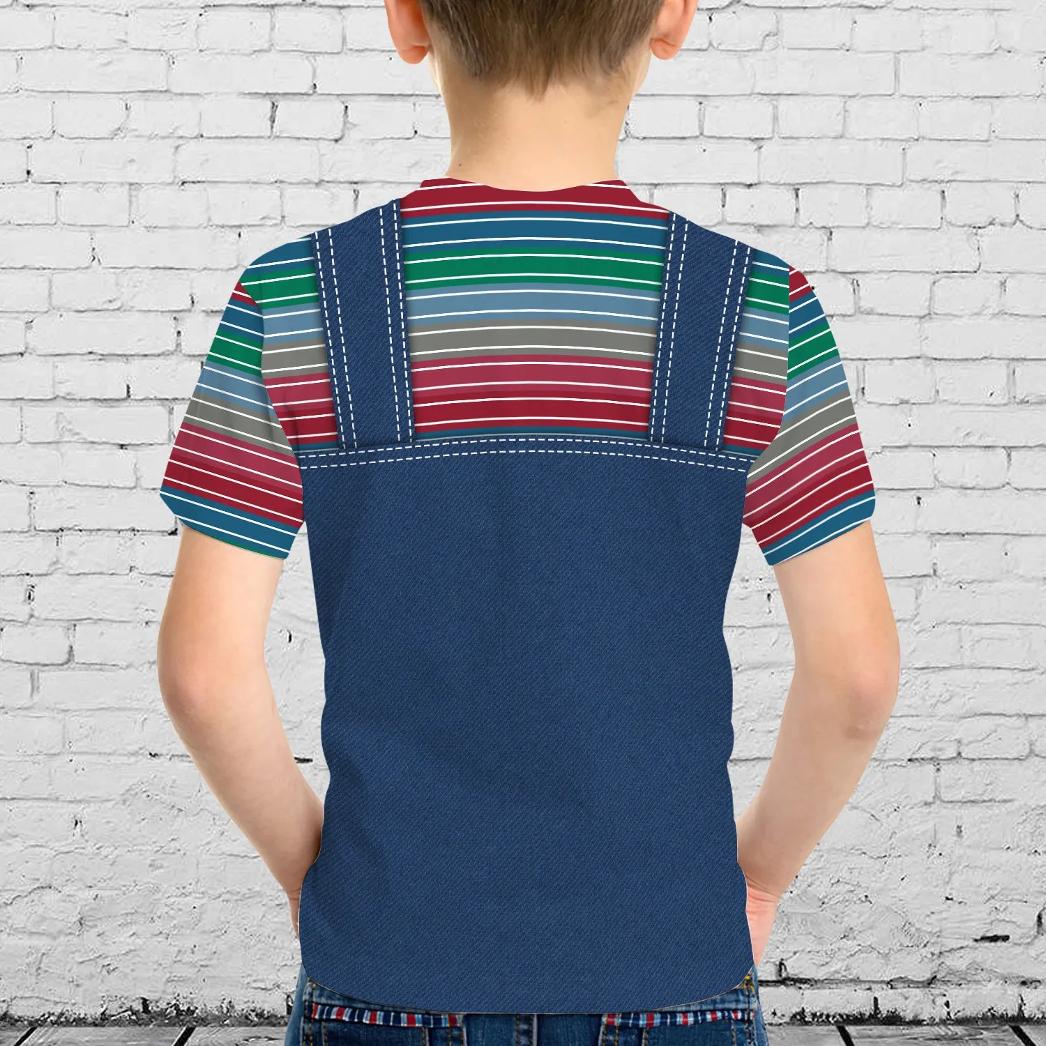 Halloween Is Comming Chucky Skin Good Guys 3D Kid Tshirt 816 NA93