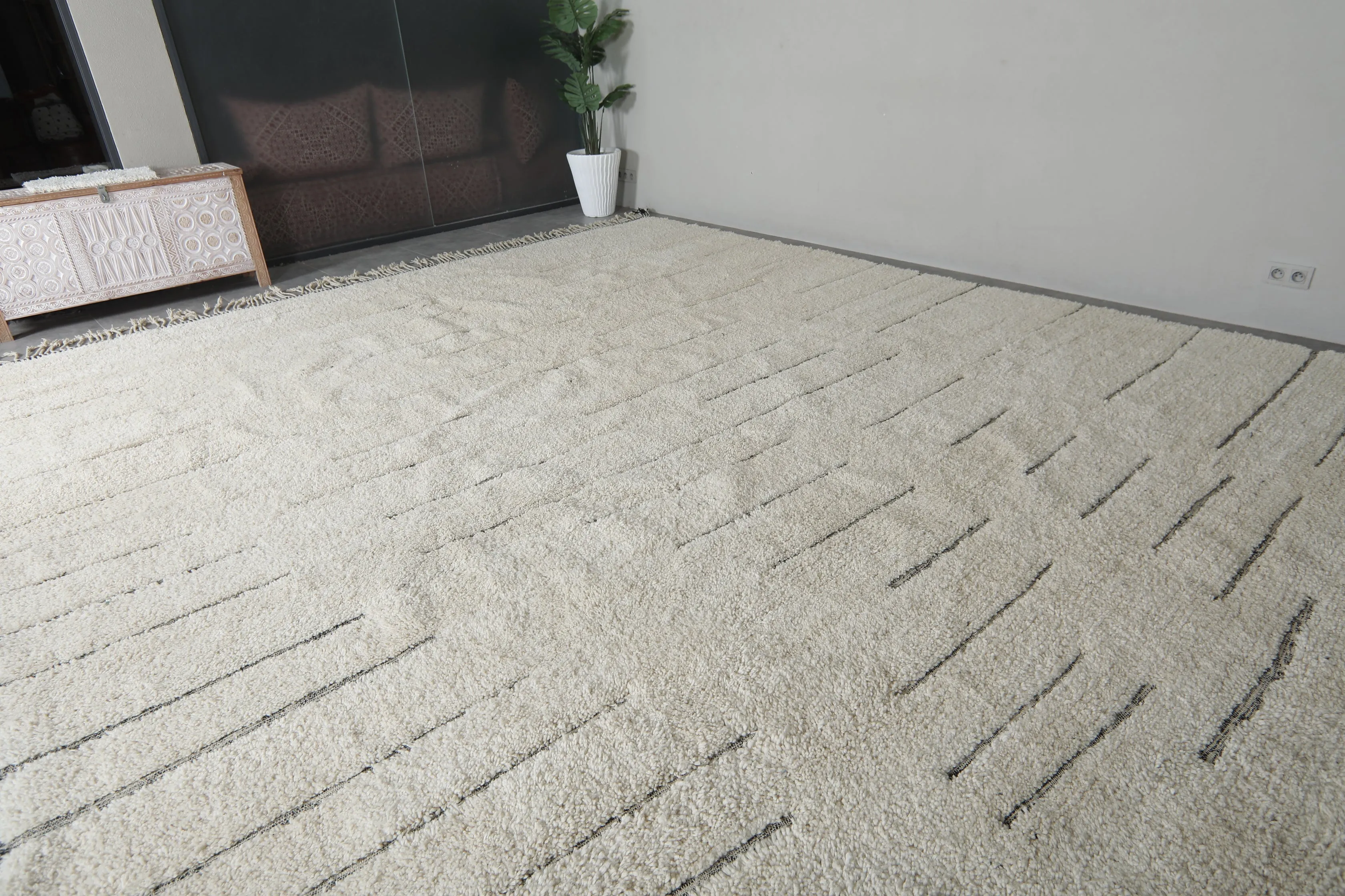 Handwoven Moroccan Rug - Custom Rug - Wool rug