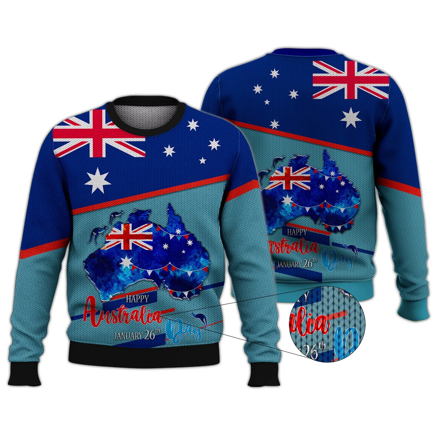 Happy Australia Day - 3D Full Print