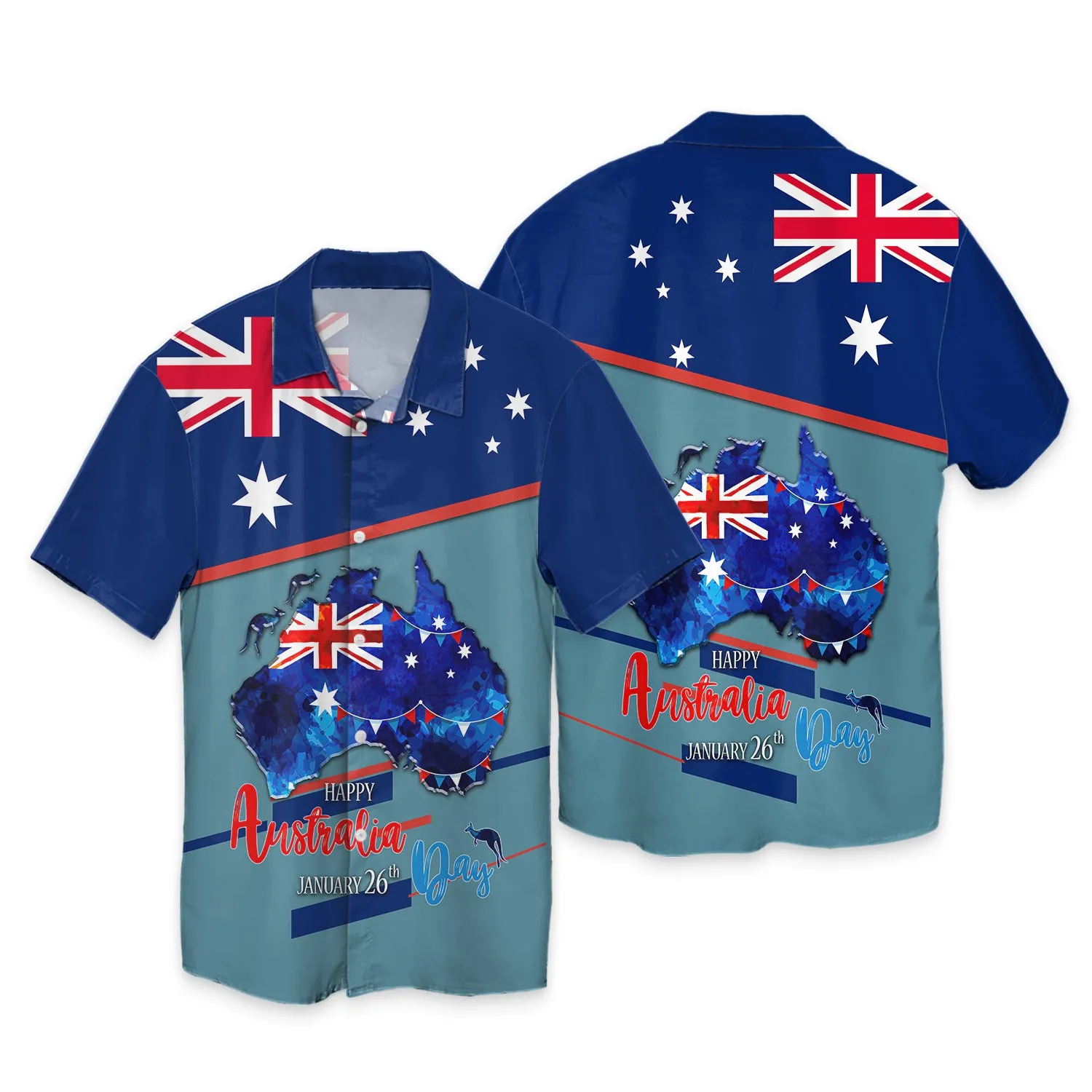 Happy Australia Day - 3D Full Print