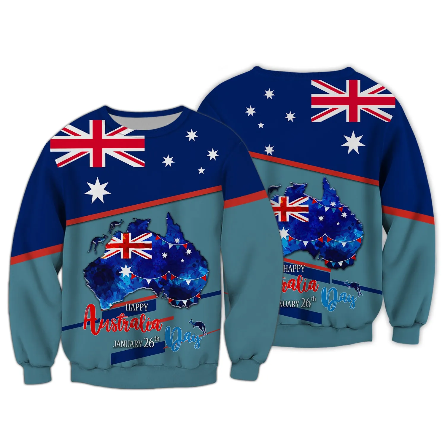 Happy Australia Day - 3D Full Print