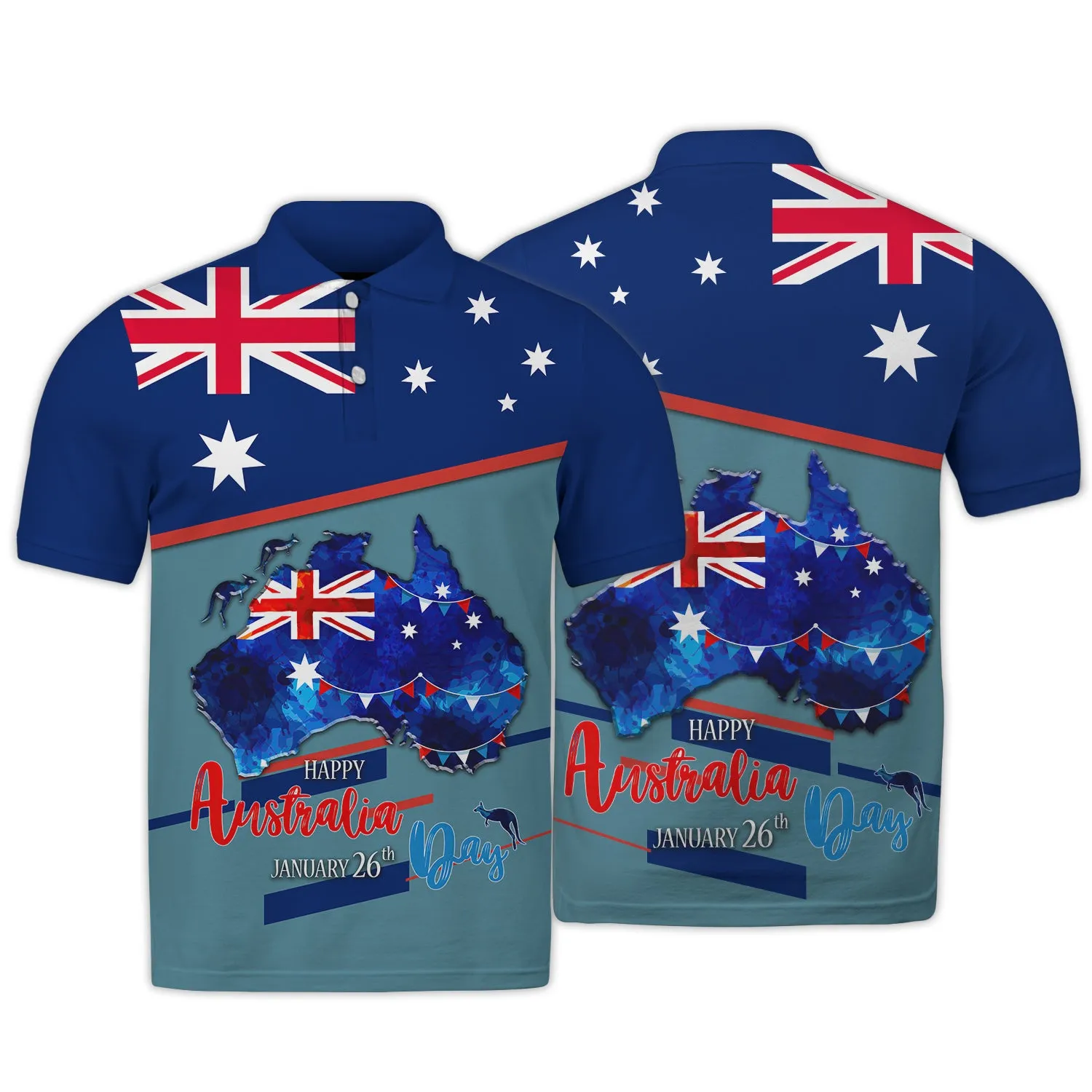 Happy Australia Day - 3D Full Print