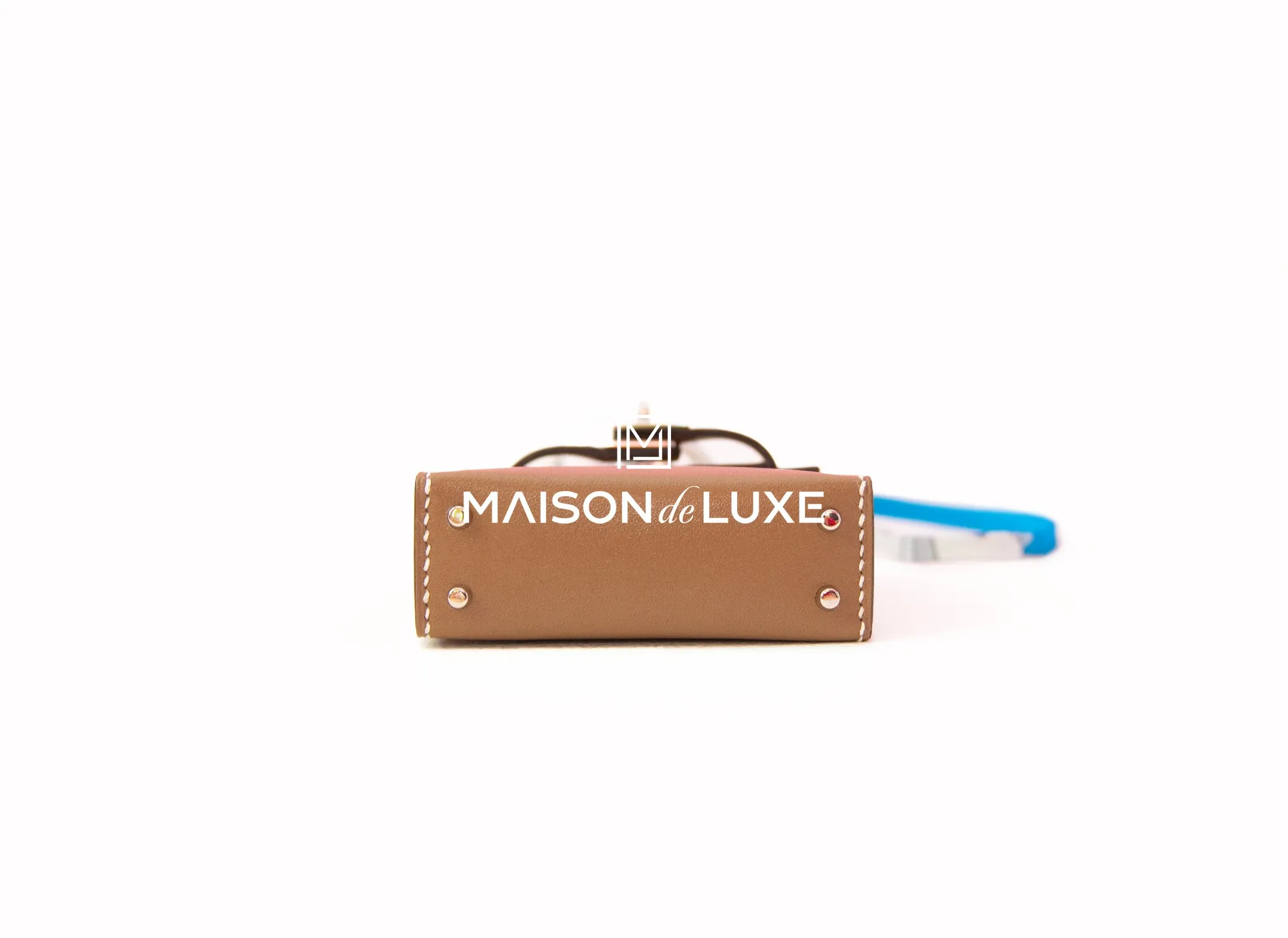 Hermes Etoupe Mini Kelly Twilly Bag Charm