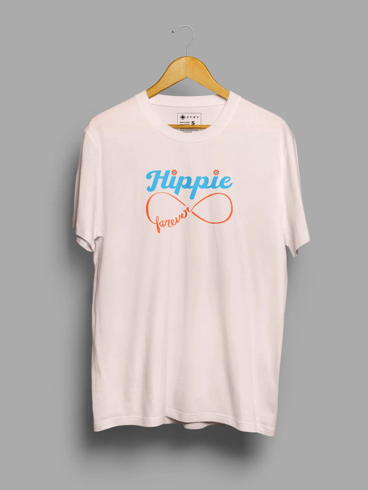 Hippie forever | Printed  T shirt