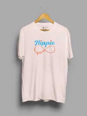 Hippie forever | Printed  T shirt