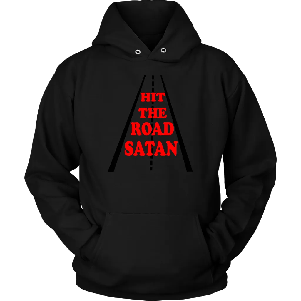 Hit The Road Satan Unisex Hoodie Part 1