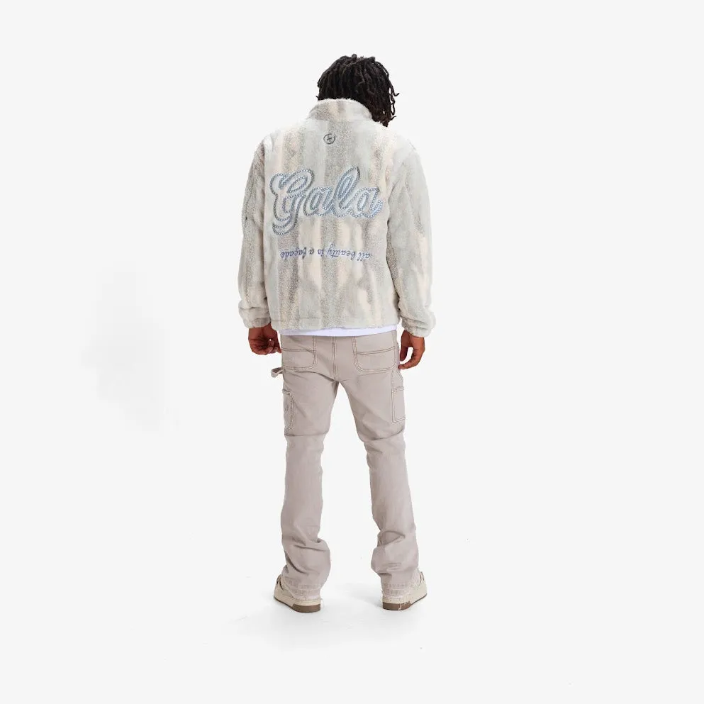 HORIZON PLUSH SHERPA JACKET (BLUE MIST)
