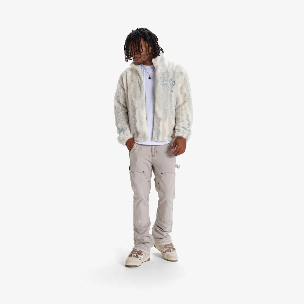 HORIZON PLUSH SHERPA JACKET (BLUE MIST)