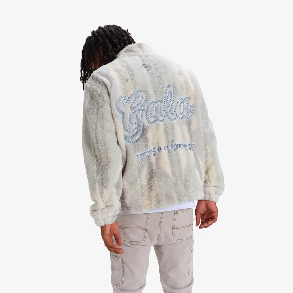 HORIZON PLUSH SHERPA JACKET (BLUE MIST)