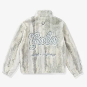 HORIZON PLUSH SHERPA JACKET (BLUE MIST)