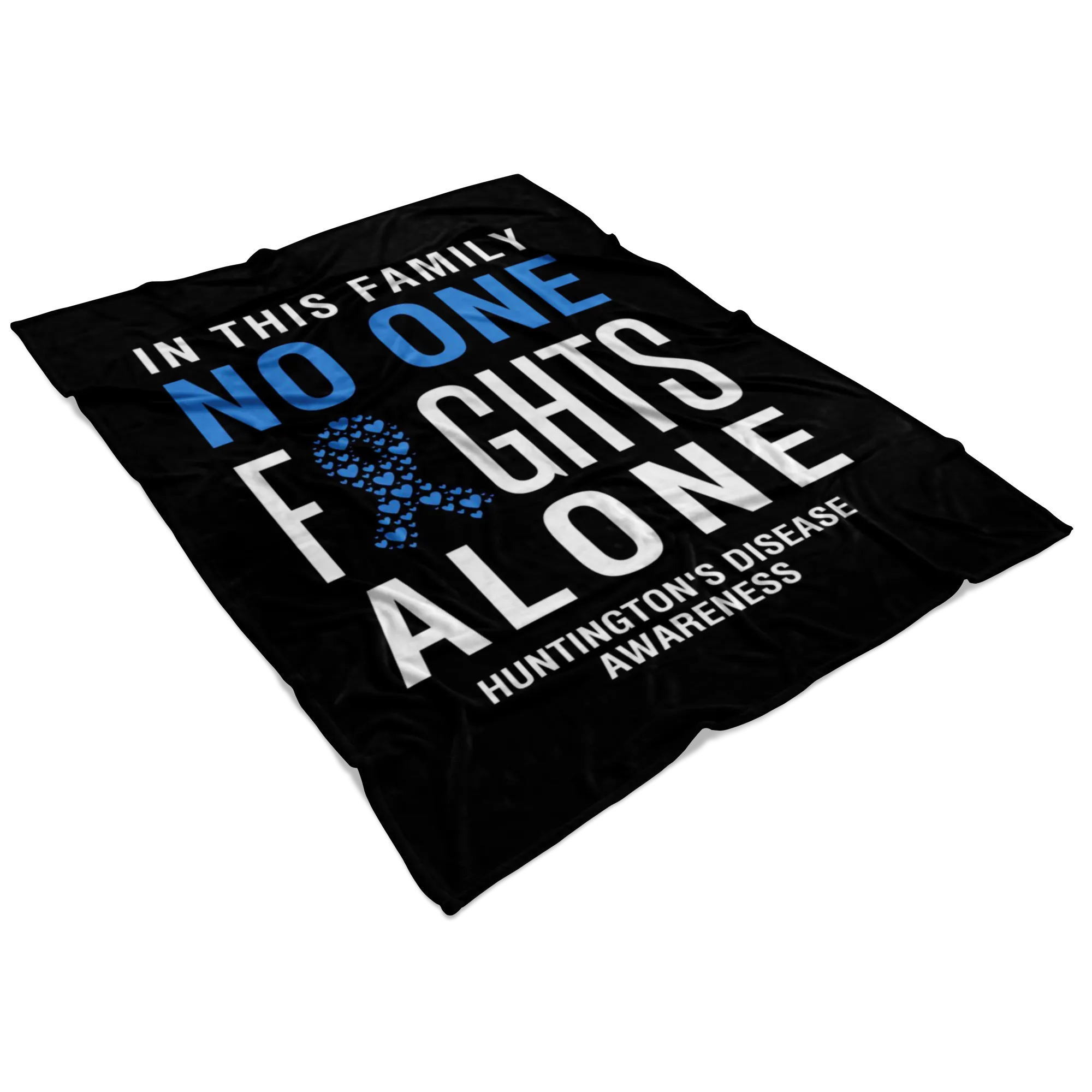 Huntington's Disease Awareness Blanket