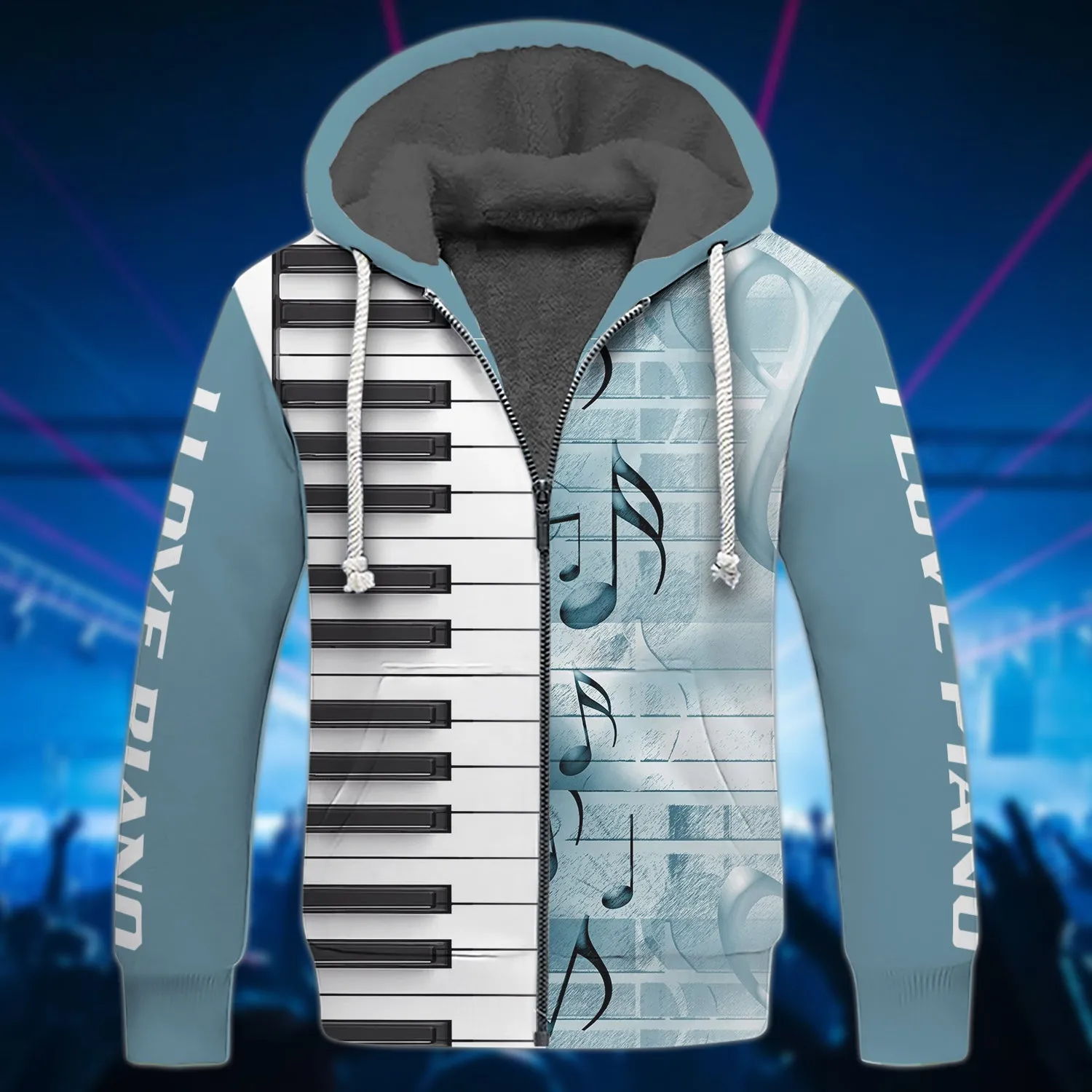 I Love Piano 3D Full Print Shirts