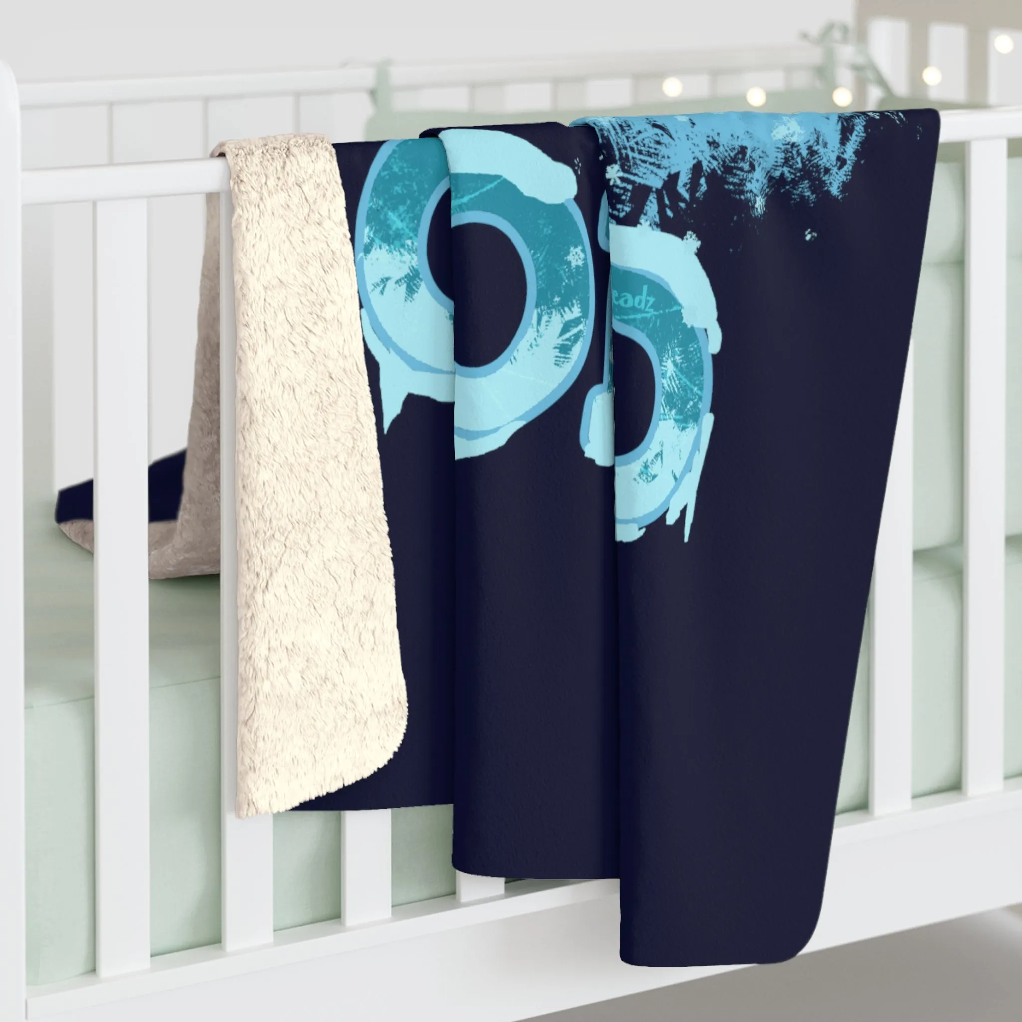 It's Wicked Cold Sherpa Fleece Blanket