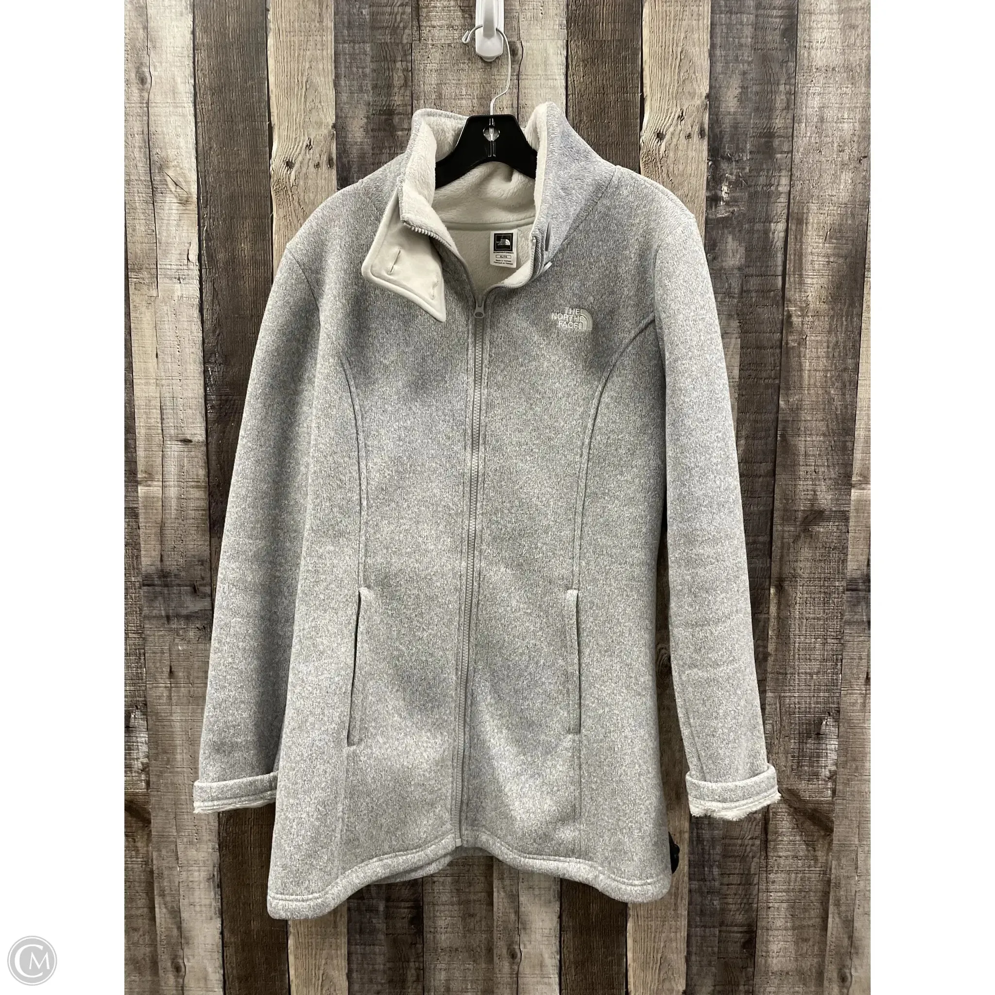 Jacket Fleece By The North Face In Grey, Size: Xl
