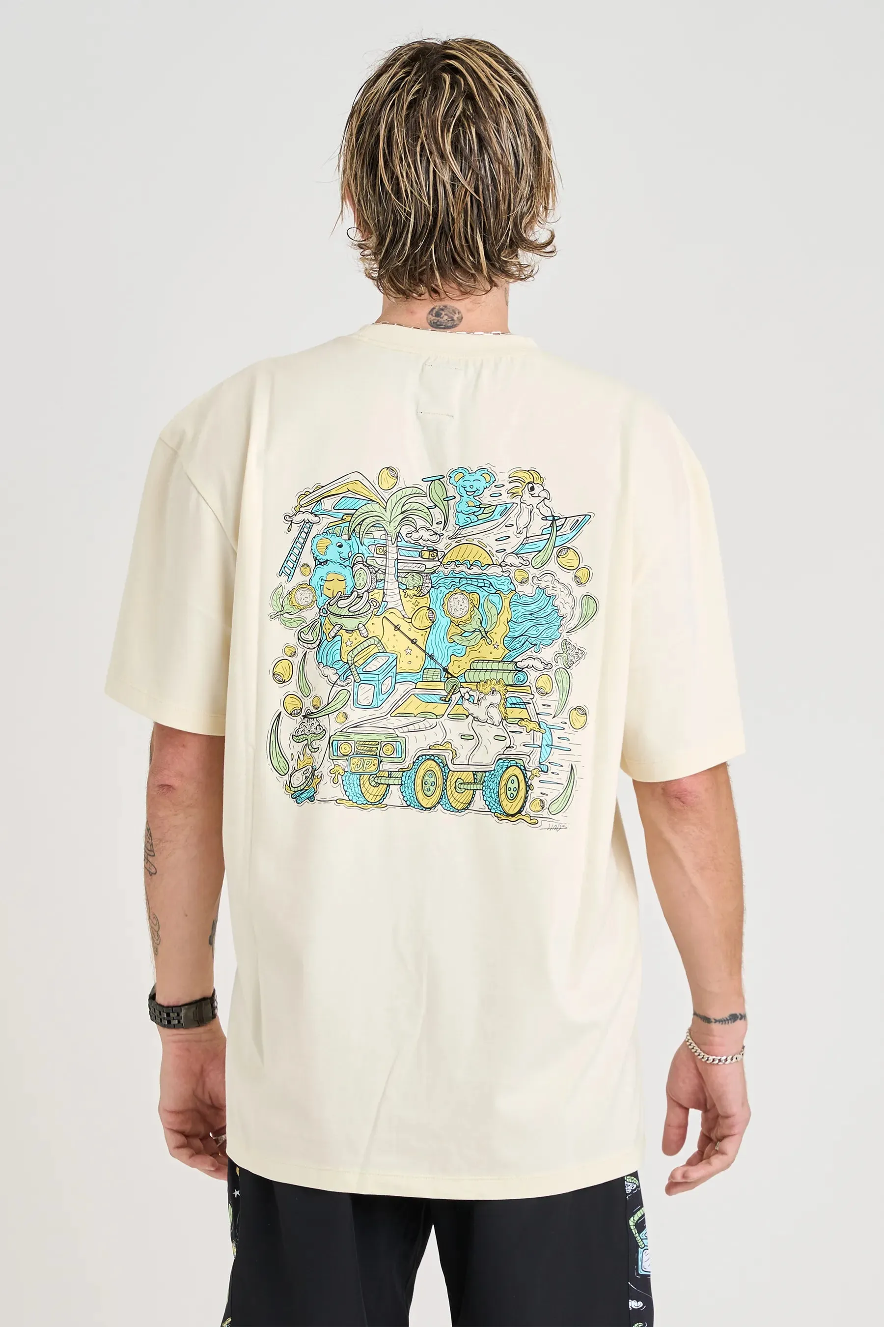 JTPLT x Tom Hadley - SS Tee - Ecru