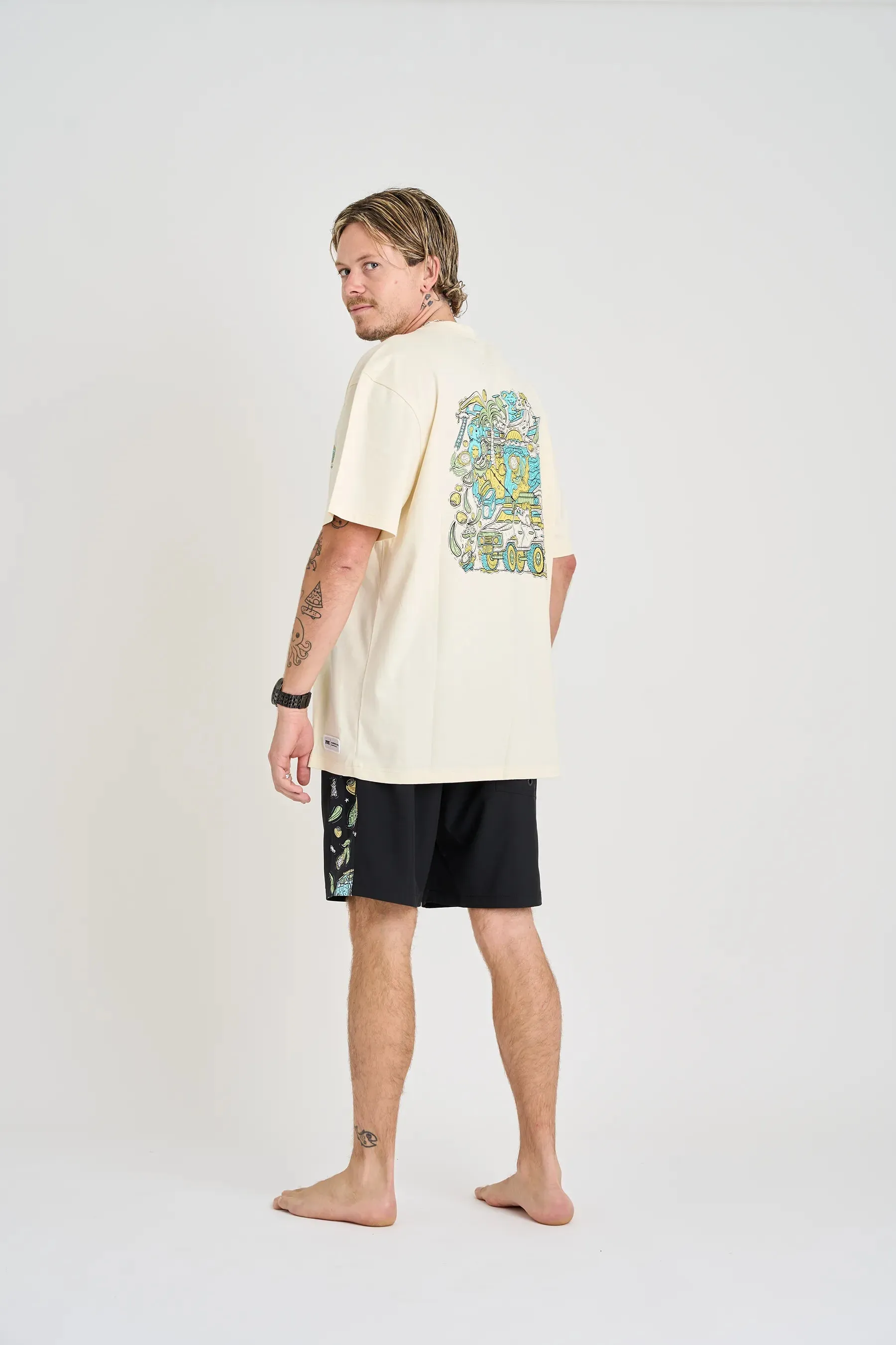 JTPLT x Tom Hadley - SS Tee - Ecru